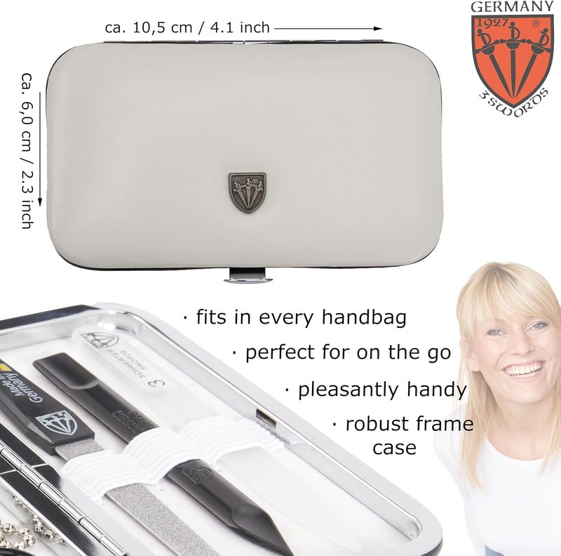 3 Swords Germany 6 Piece Manicure Pedicure Grooming Kit - Image 4